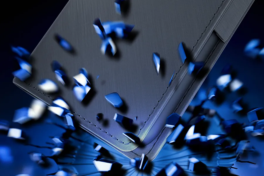 Etui z klapką do Samsung Galaxy S25 3mk Wallet Case czarne